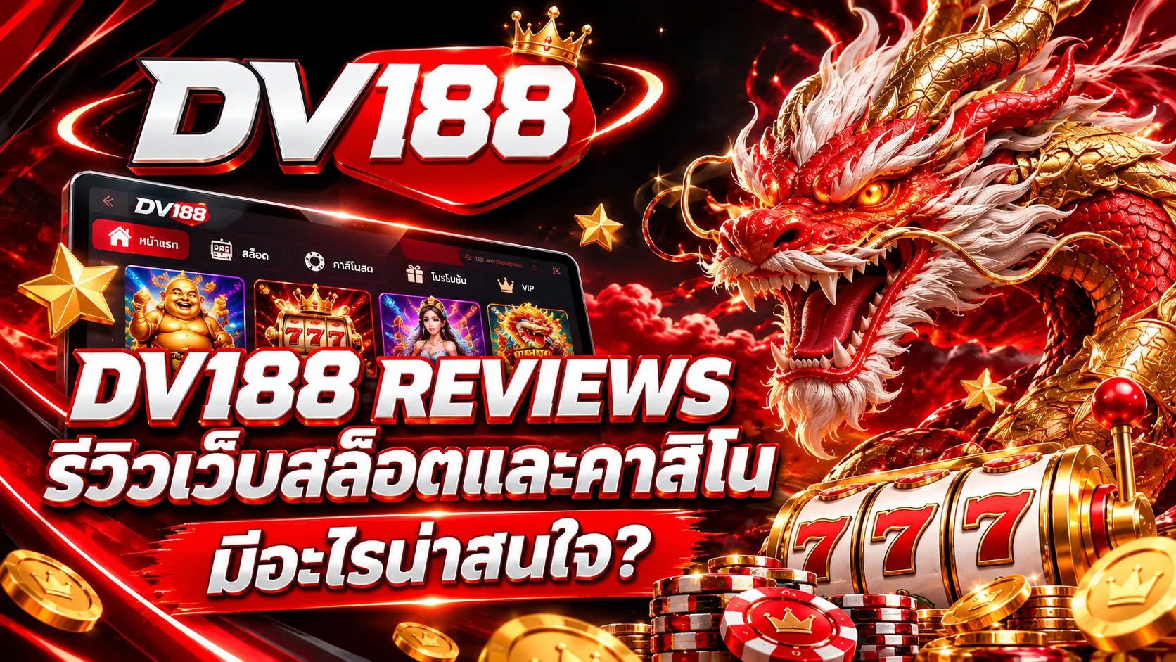 รีวิว DV188 สำหรับผู้เล่นไทยก่อนตัดสินใจใช้งาน
